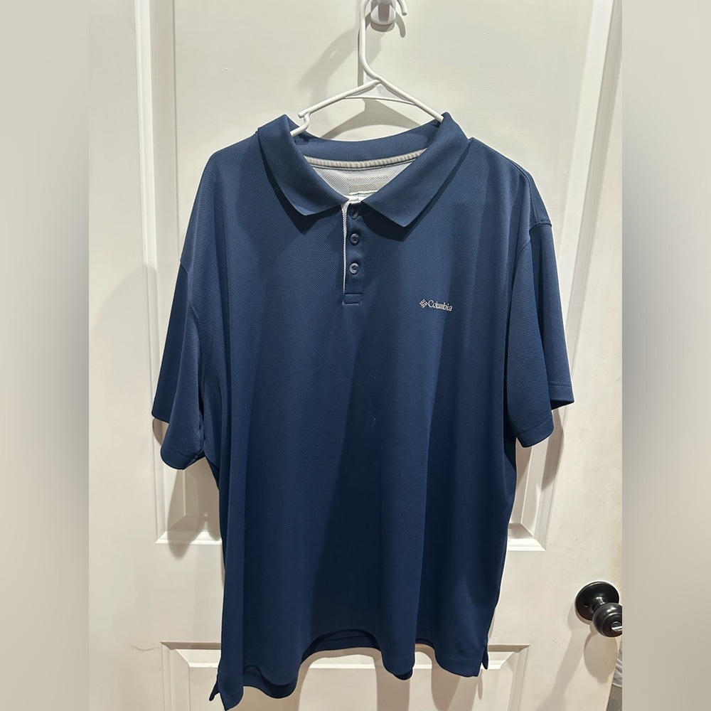 Columbia polo navy  XXL